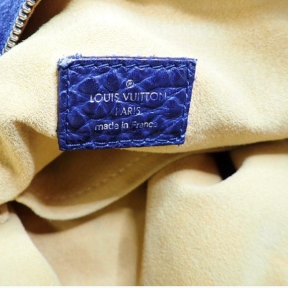 🩶🖤 RARE Louis Vuitton Black Denim Shoulder Bag - Picture 10 of 10